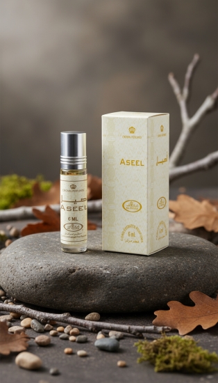 Al Rehab Unisex Aseel 6Ml Concentrated Mint Perfume Roll-On (Attar)